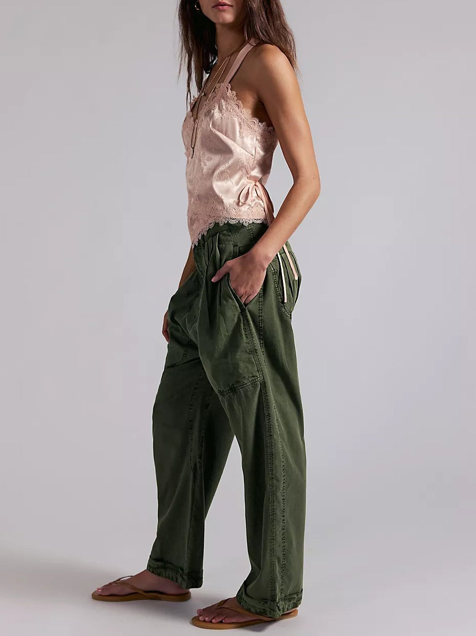FREE PEOPLE Clover Dropped Harem Trousers