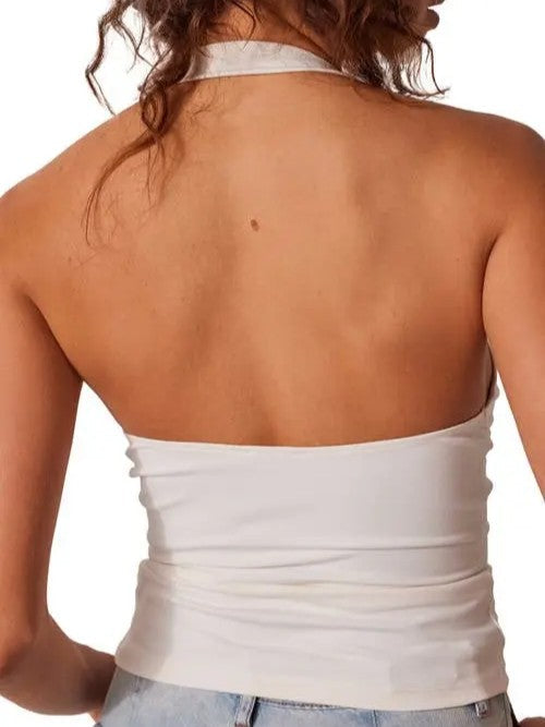 FREE PEOPLE Still Here Halter Cami