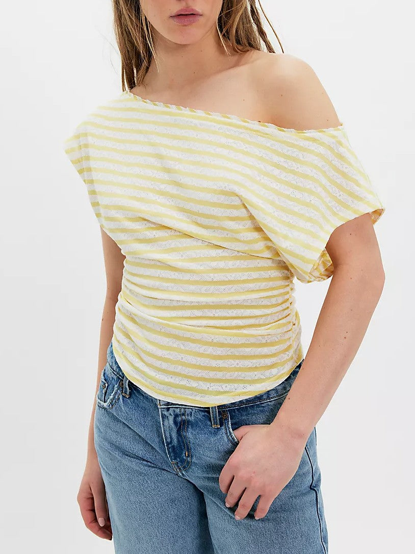 FREE PEOPLE Ellie Off-Shoulder Top