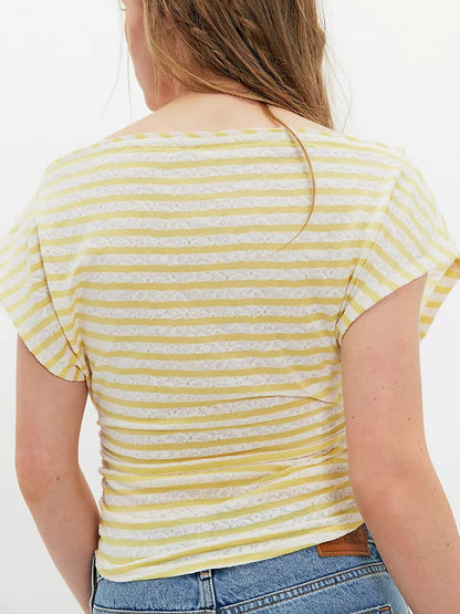 FREE PEOPLE Ellie Off-Shoulder Top