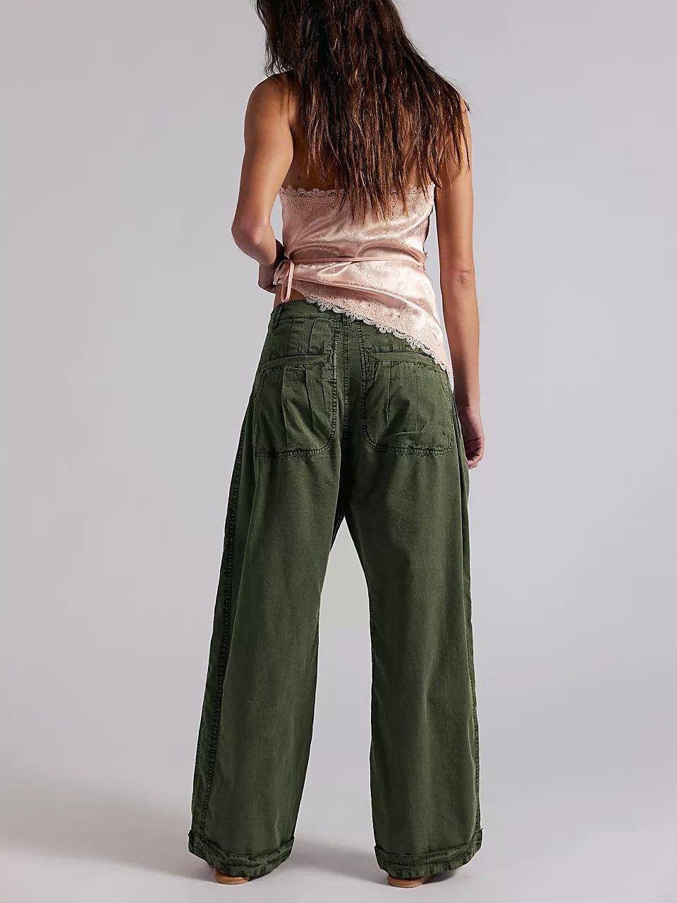FREE PEOPLE Clover Dropped Harem Trousers