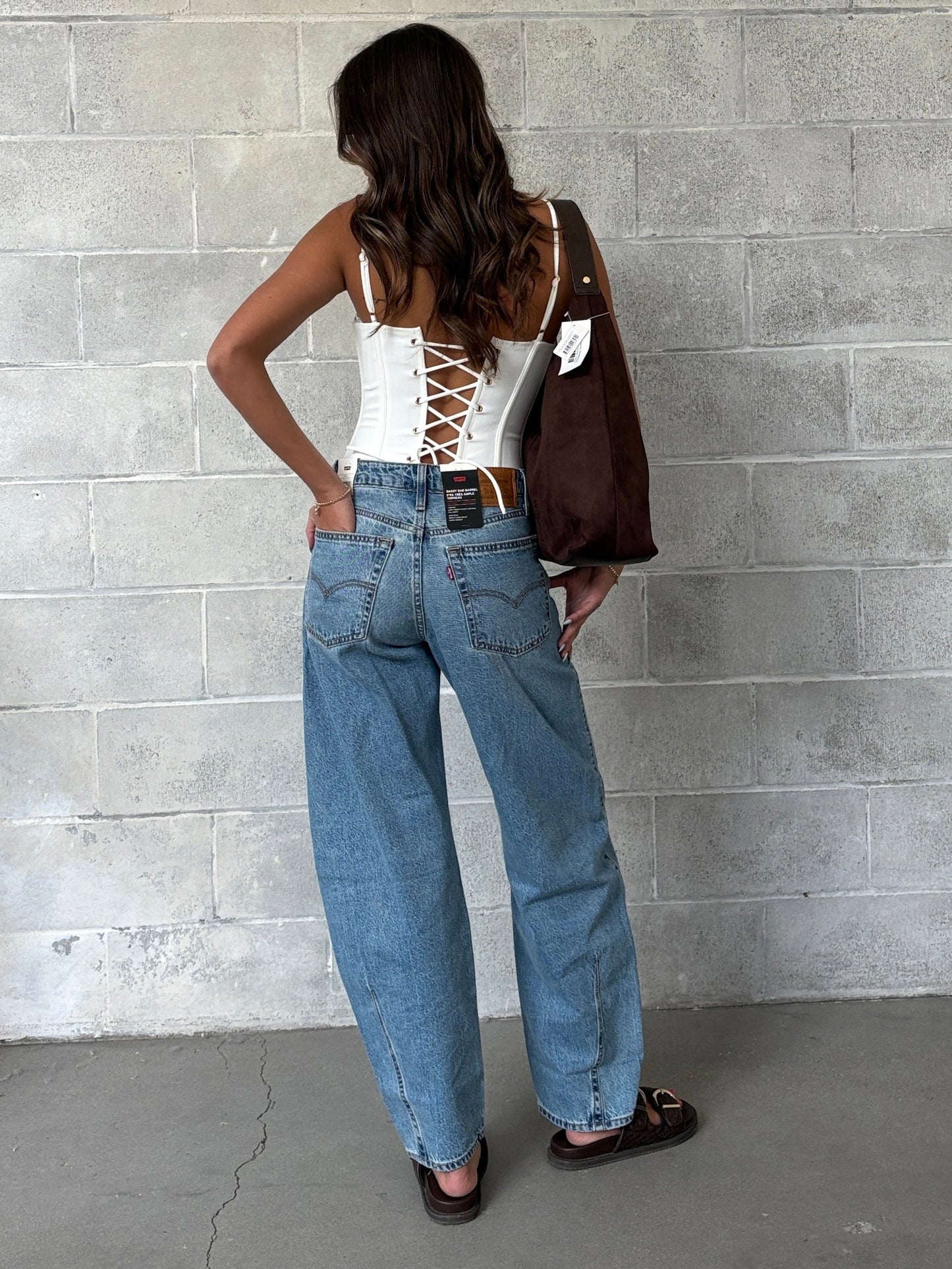 RUNAWAY THE LABEL Valerie Bustier Top