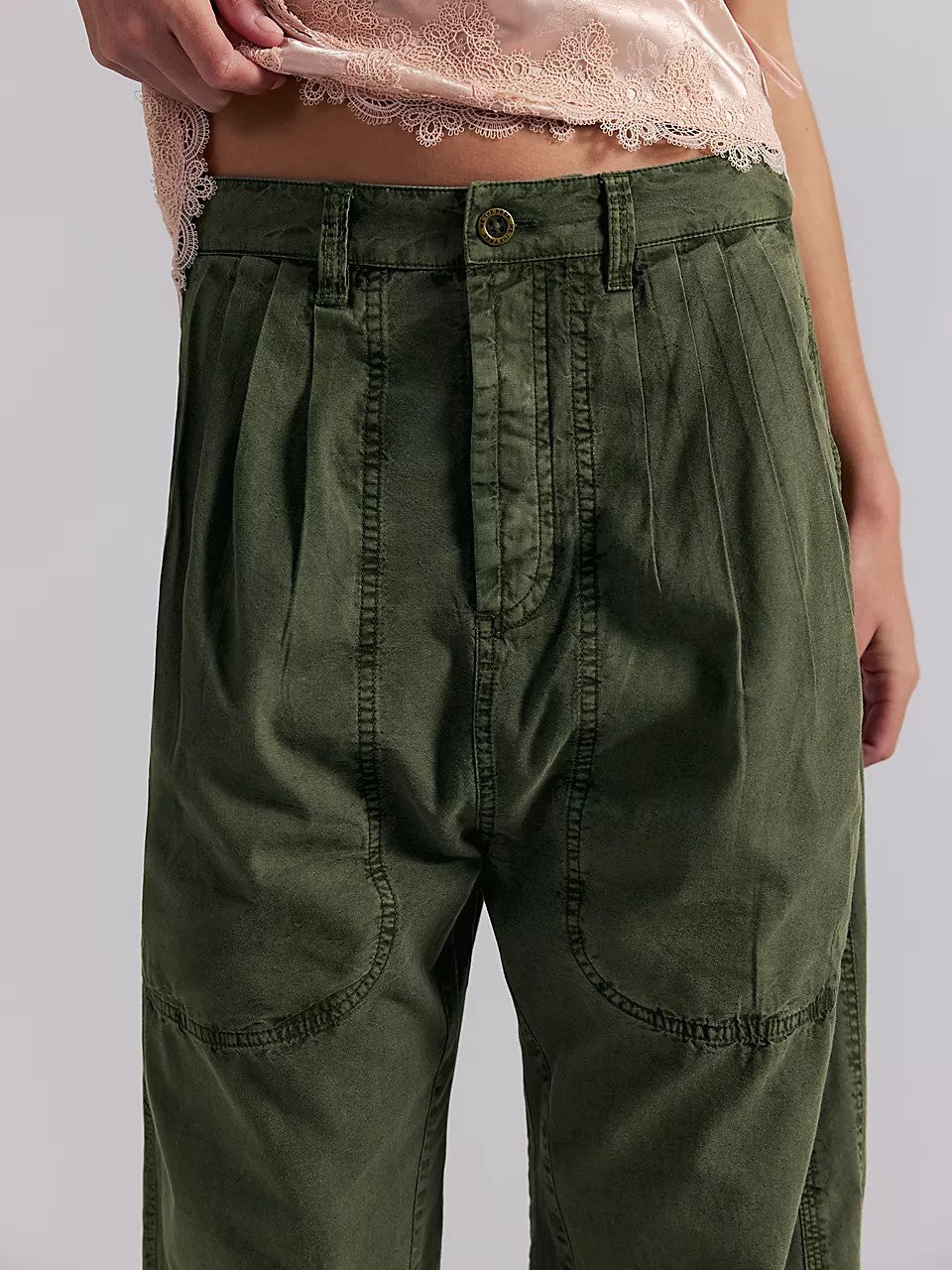 FREE PEOPLE Clover Dropped Harem Trousers