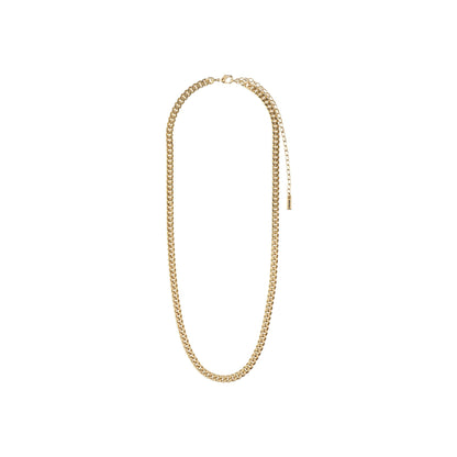 PILGRIM Fuchsia Curb Chain Necklace