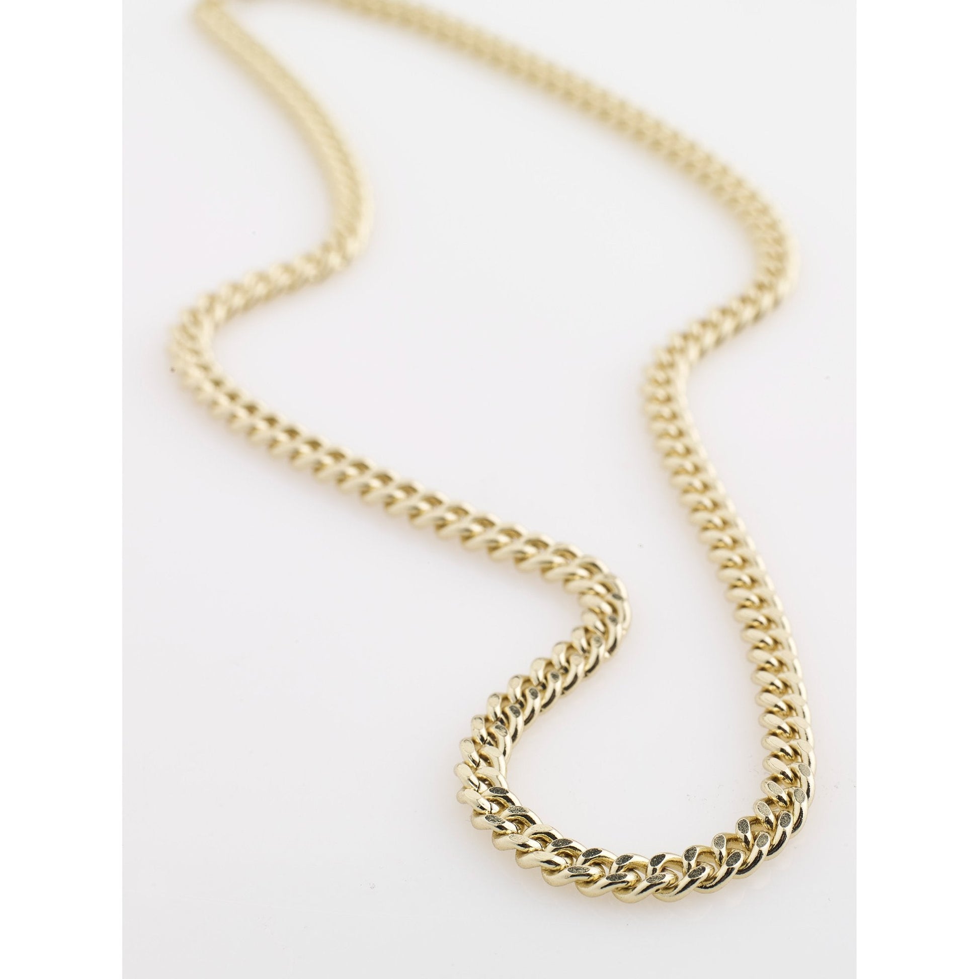 PILGRIM Fuchsia Curb Chain Necklace