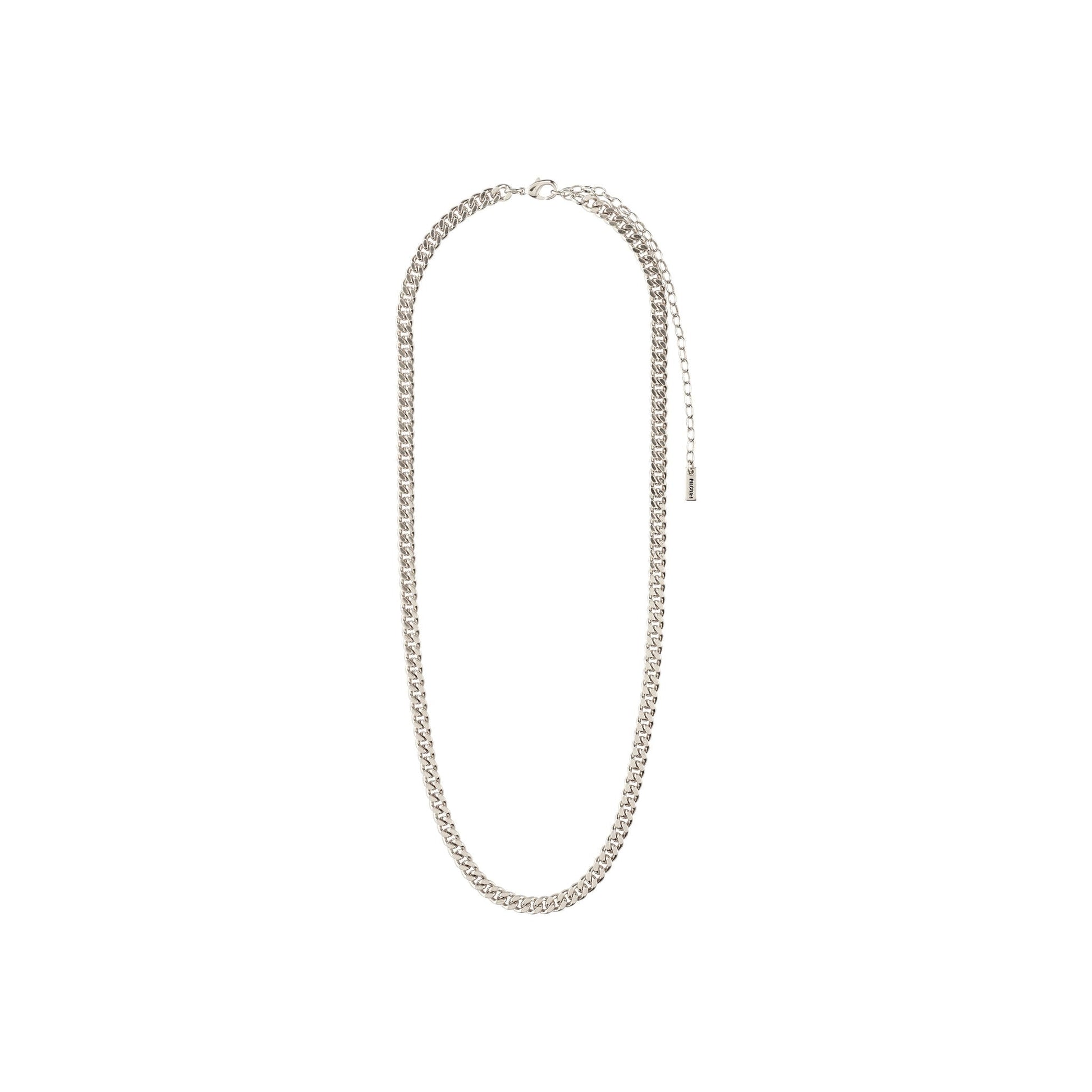 PILGRIM Fuchsia Curb Chain Necklace