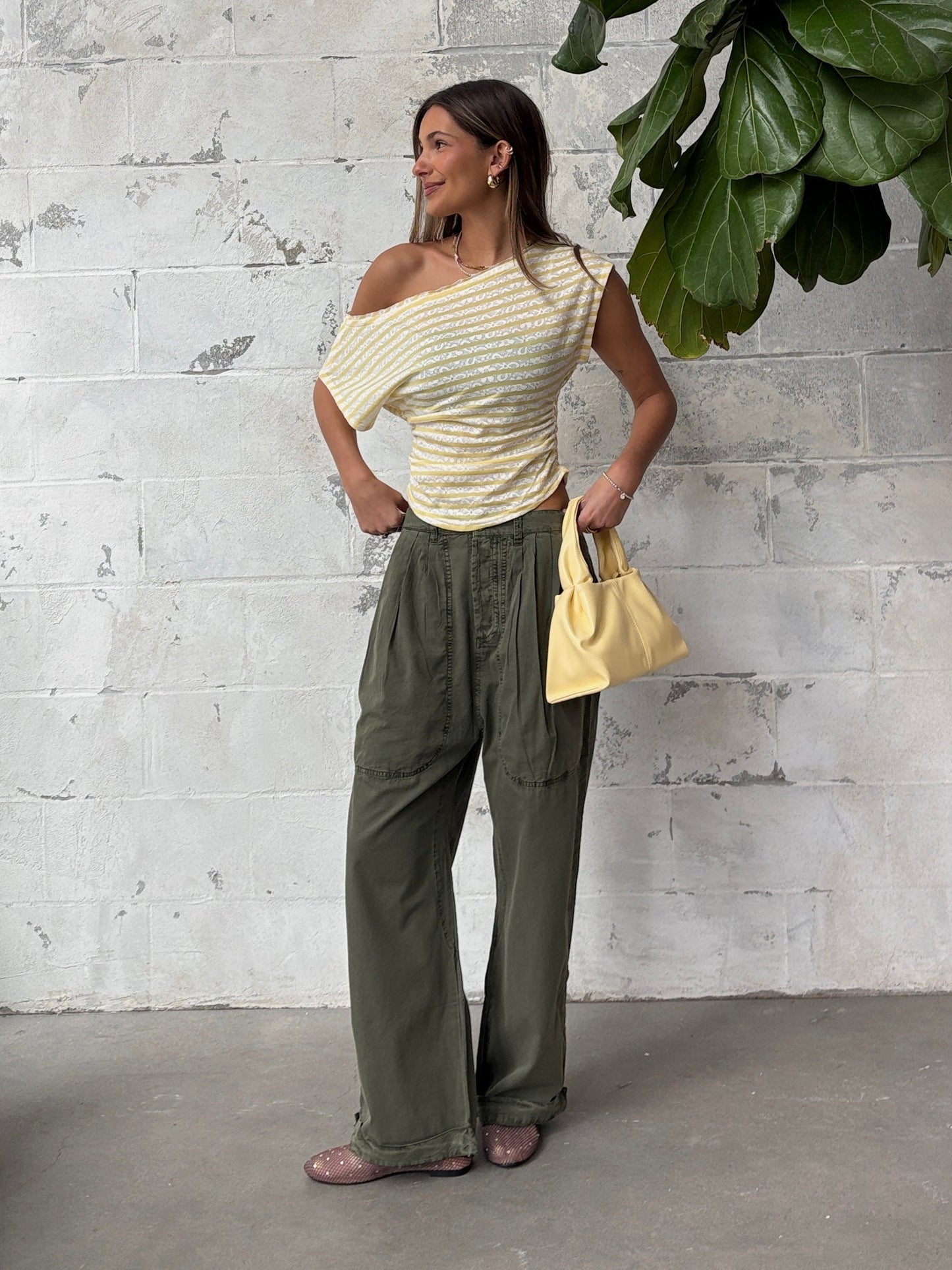 FREE PEOPLE Clover Dropped Harem Trousers