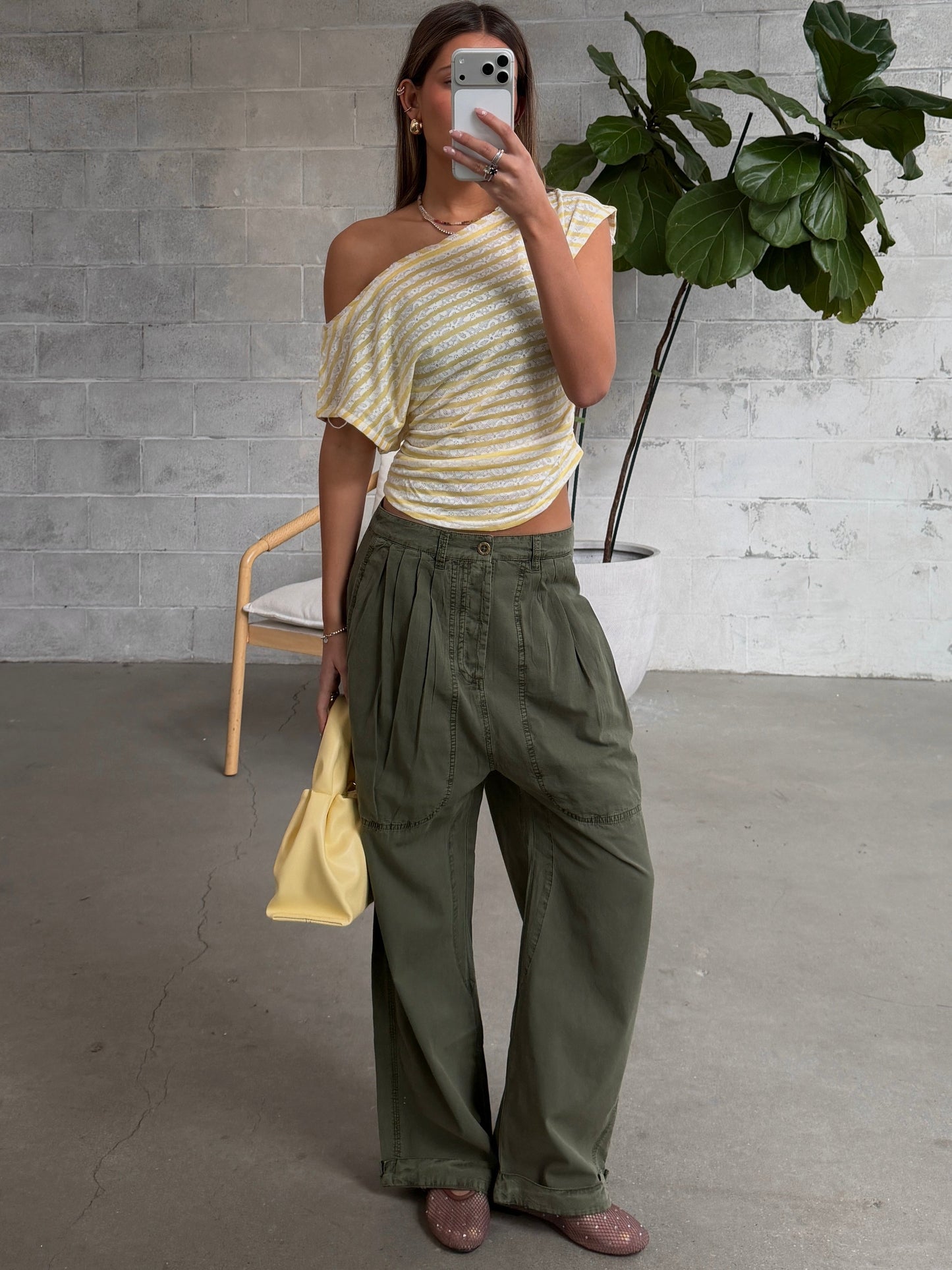 FREE PEOPLE Clover Dropped Harem Trousers