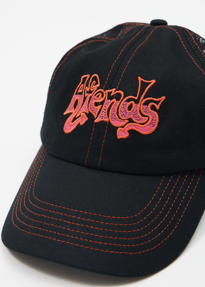 AFENDS Mens Splash - Six Panel Mesh Cap - Black