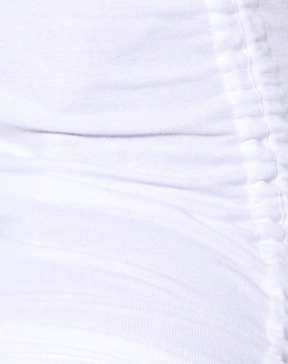 Ardilla Bodycon Dress in Rib White
