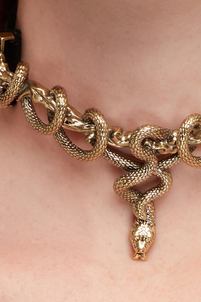 Deadly Coil Choker [Gold]