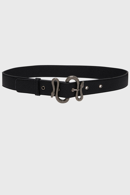 In The Hollow Snake Buckle Belt