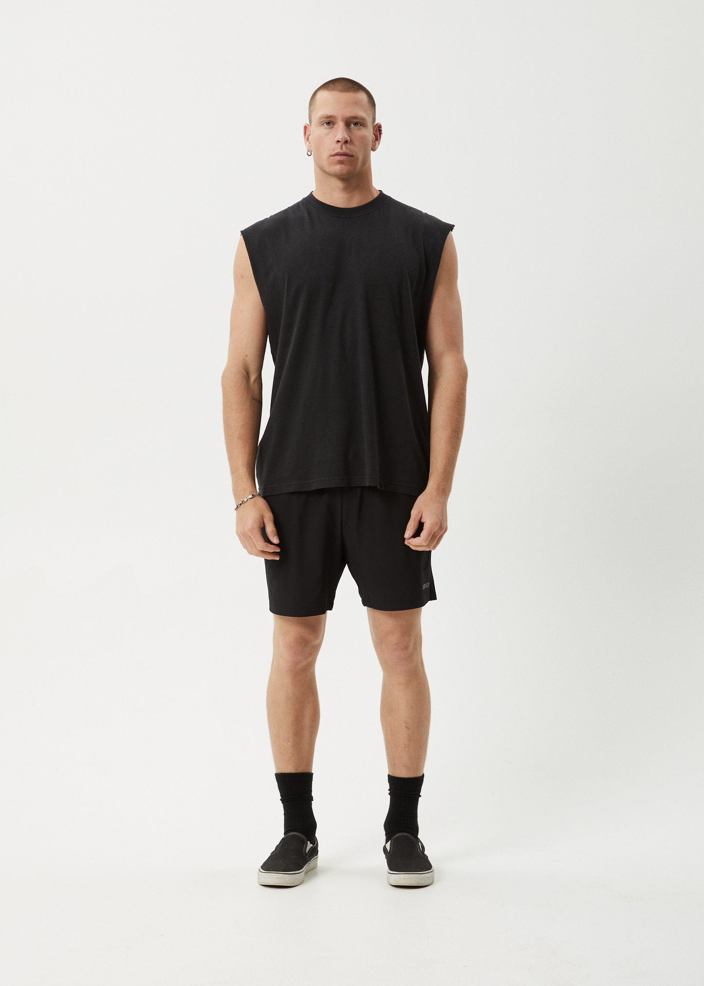 AFENDS Mens Kettle-Ish - Performance Short 18" - Black