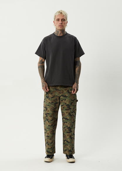 AFENDS Mens Hidden Richmond - Denim Workwear Pant - Hidden