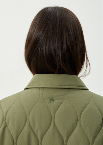 AFENDS Mens Mellross - Bomber Jacket - Military