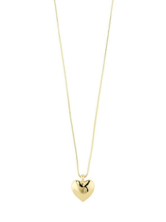 PILGRIM Sophia Heart Pendant Necklace