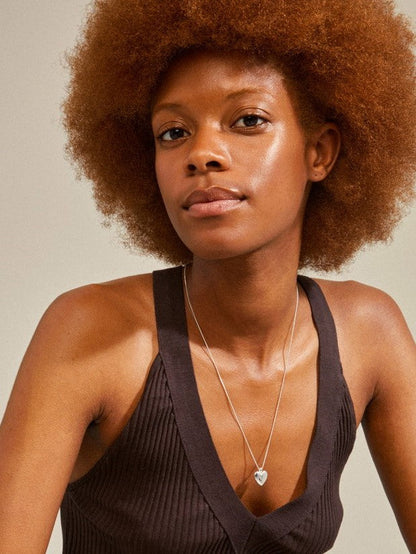 PILGRIM Sophia Heart Pendant Necklace