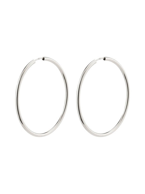 PILGRIM April Recycled Medium Hoop Earrings