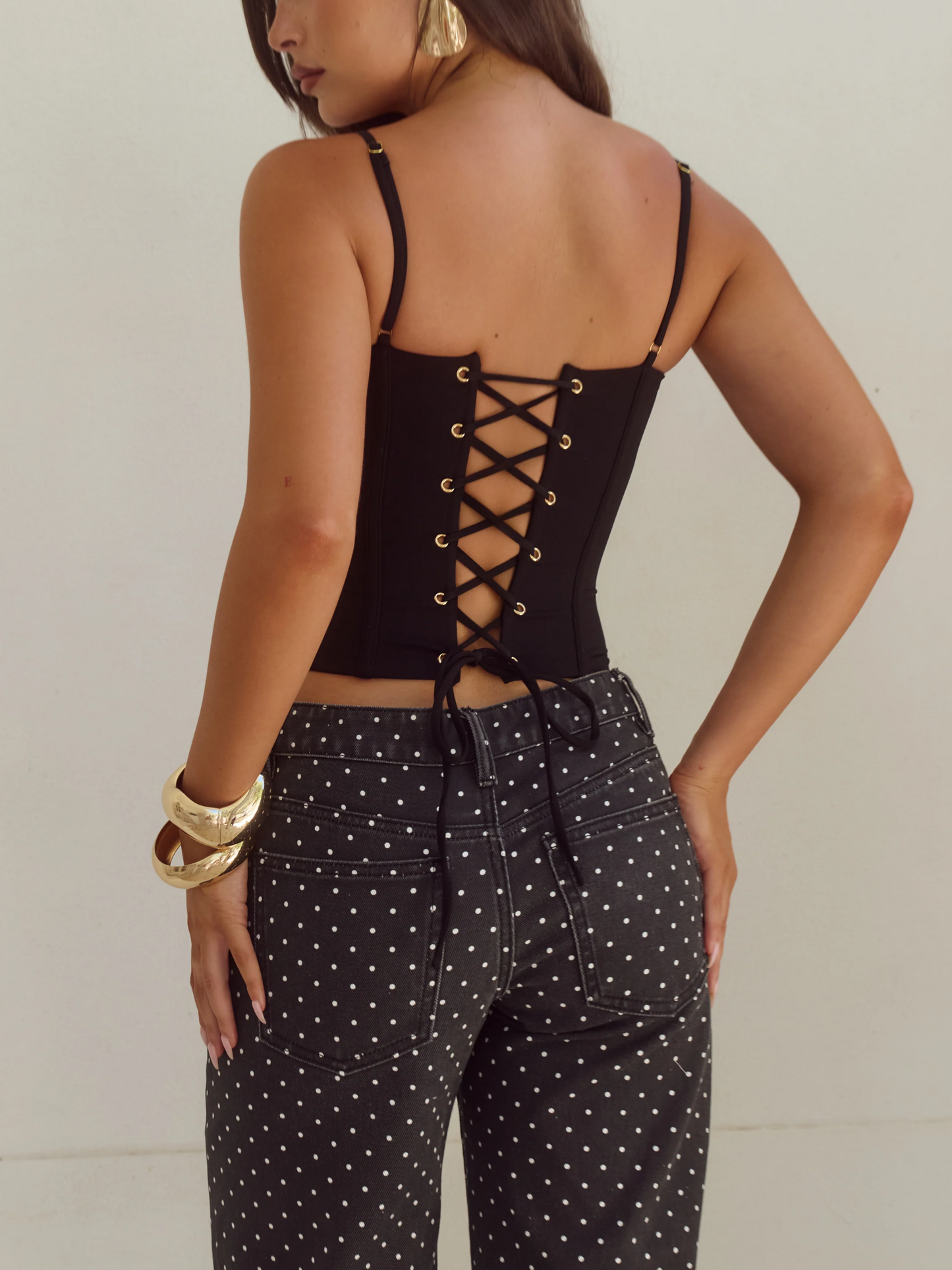 RUNAWAY THE LABEL Valerie Bustier Top