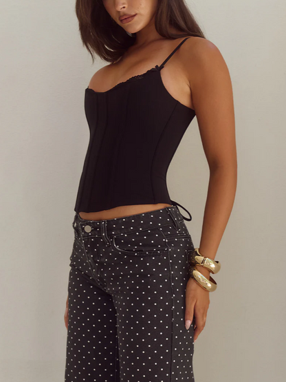 RUNAWAY THE LABEL Valerie Bustier Top