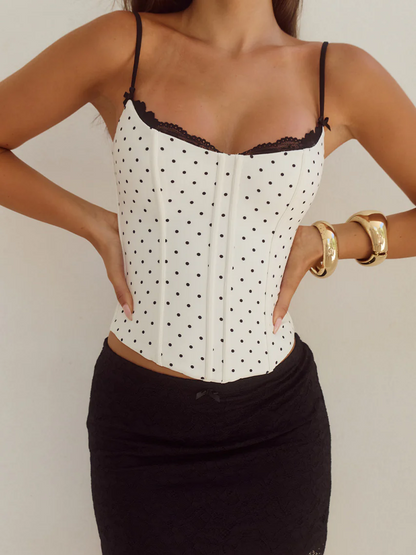 RUNAWAY THE LABEL Valerie Bustier Top
