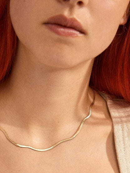 PILGRIM Joanna Snake Chain Necklace