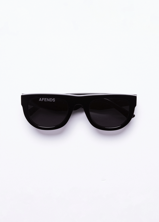 AFENDS Unisex Cali Kush - Sunglasses - Gloss Black