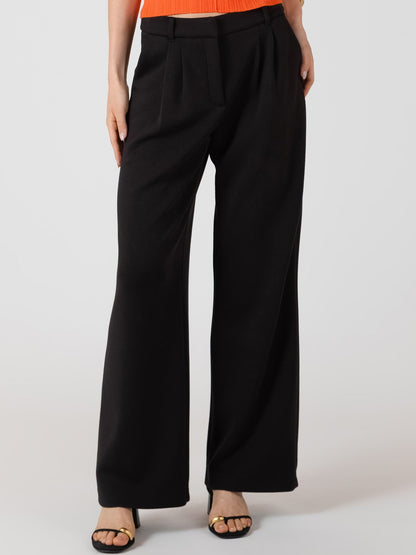 ROOM 34 Wide Leg Knit Trouser